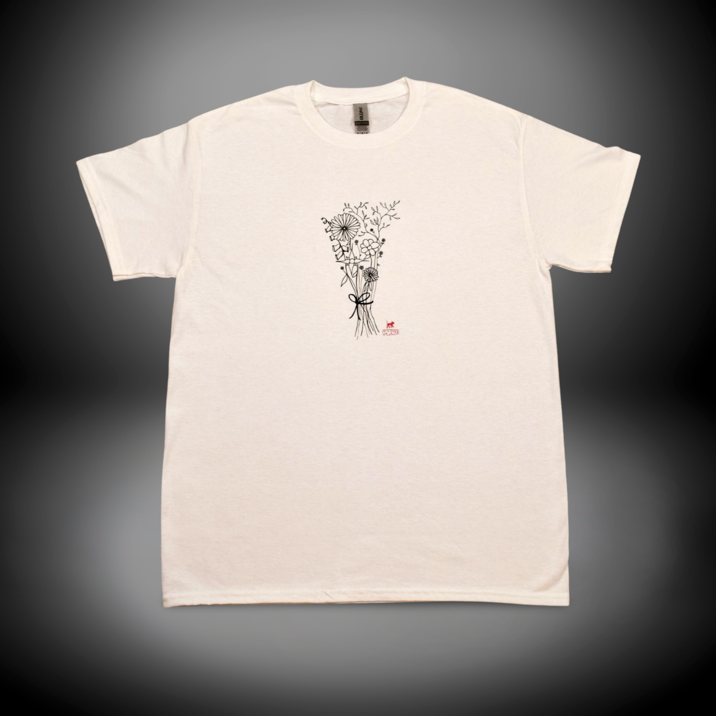 Black Flowers T-Shirt