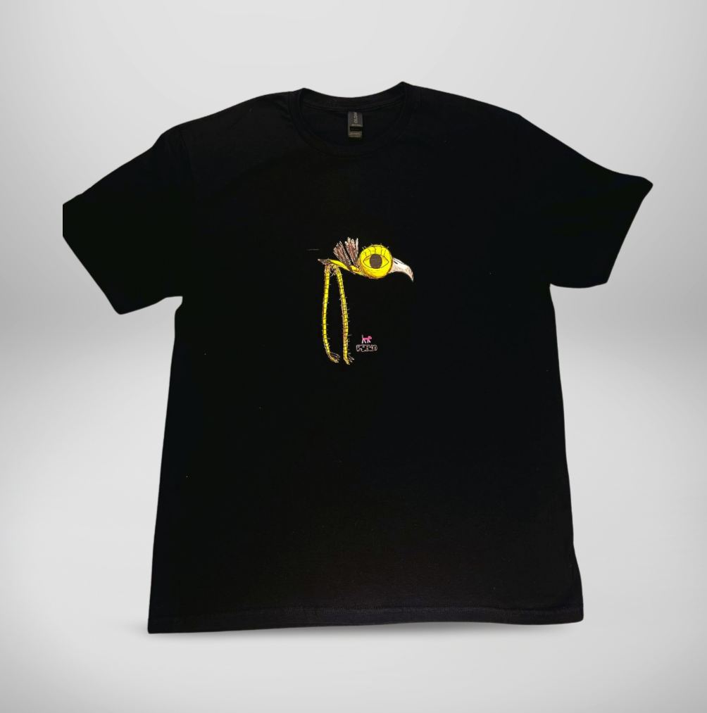 Funky Yellow Bird T-Shirt