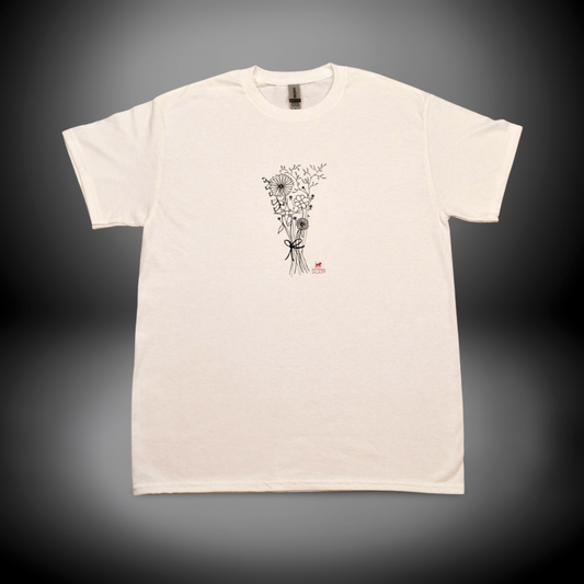 Black Flowers T-Shirt