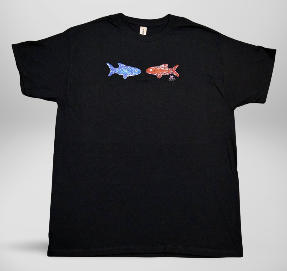 Red and Blue Fish T-Shirt